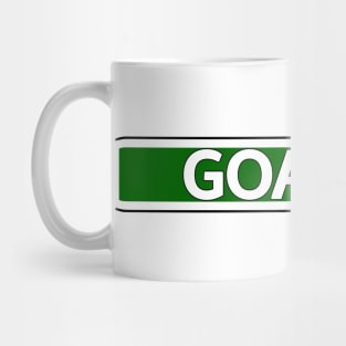 GOAT Road Street Sign Mug